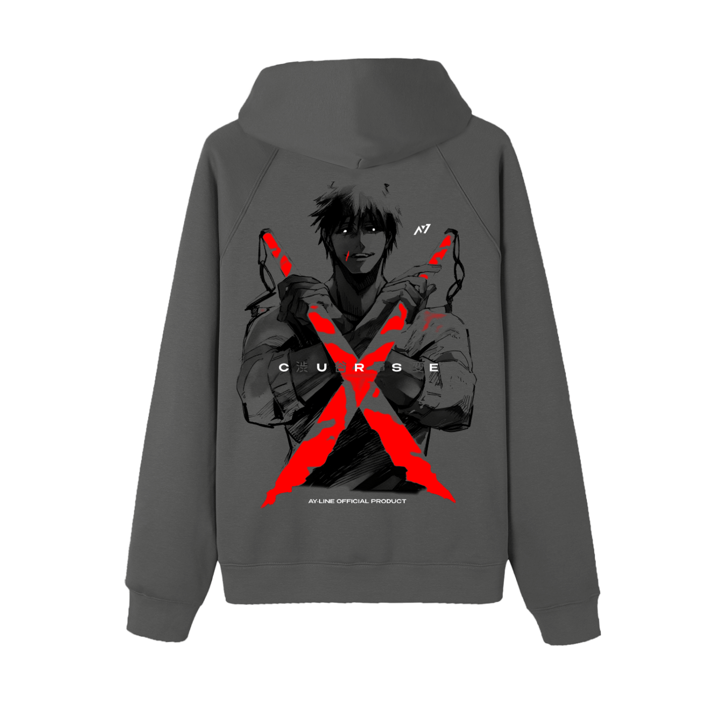 Behind. Premium Hoodie