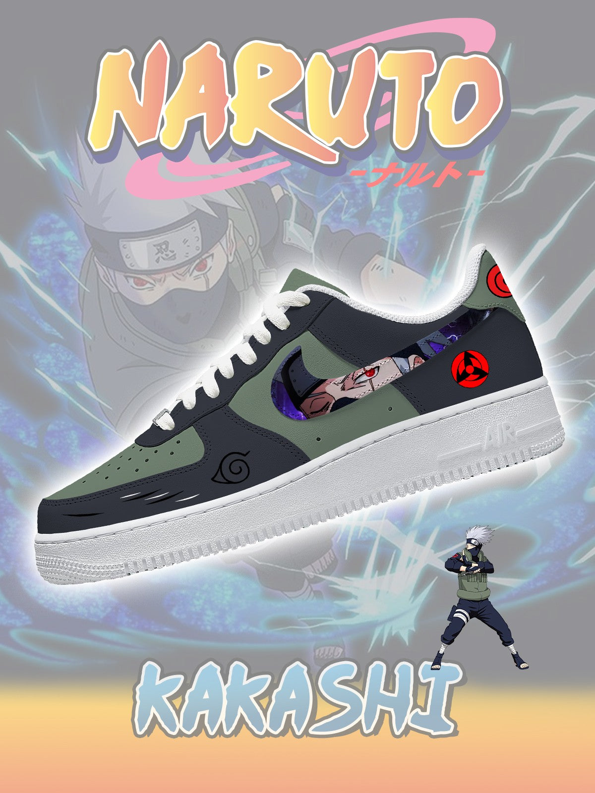 Customize Kakashi Shoes