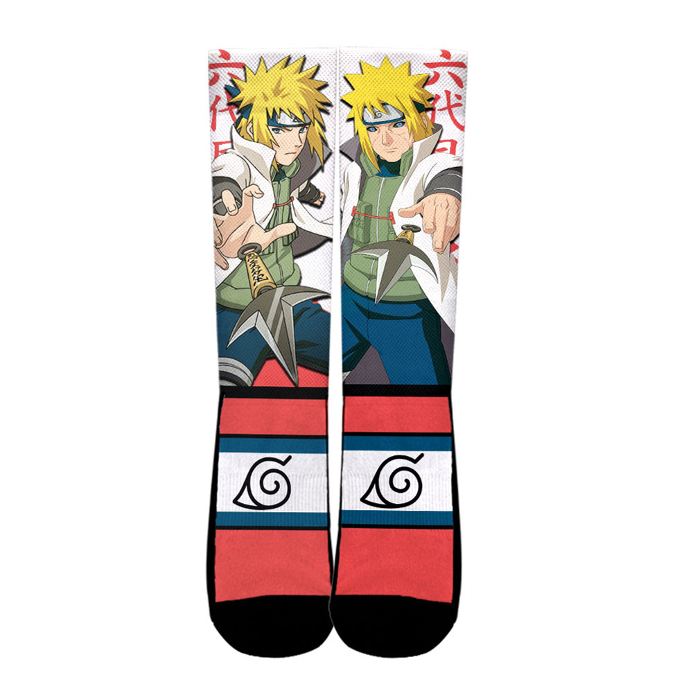 Minato Namikaze Socks Custom Anime Socks